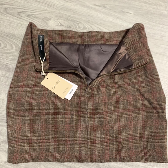 Mango Draped wrap Skirt - Picture 3 of 5